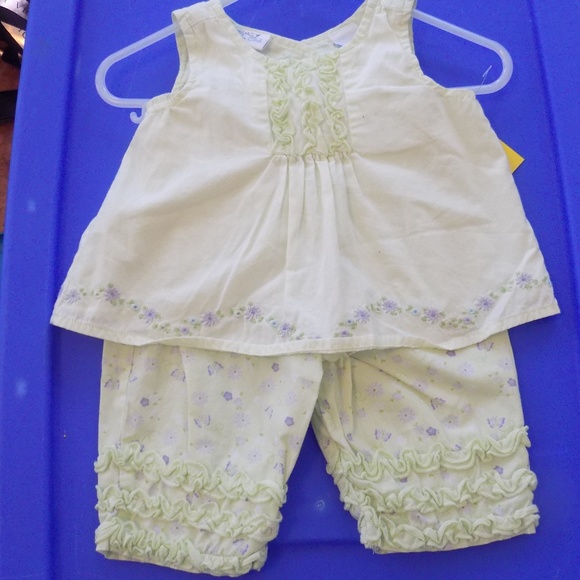 Lulbaby Club 2 Pc Top and Pants 3 Months - Picture 1 of 4